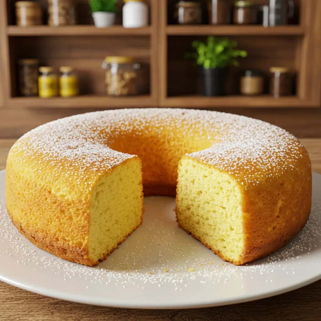 Bolo Pão-de-ló Perfeito