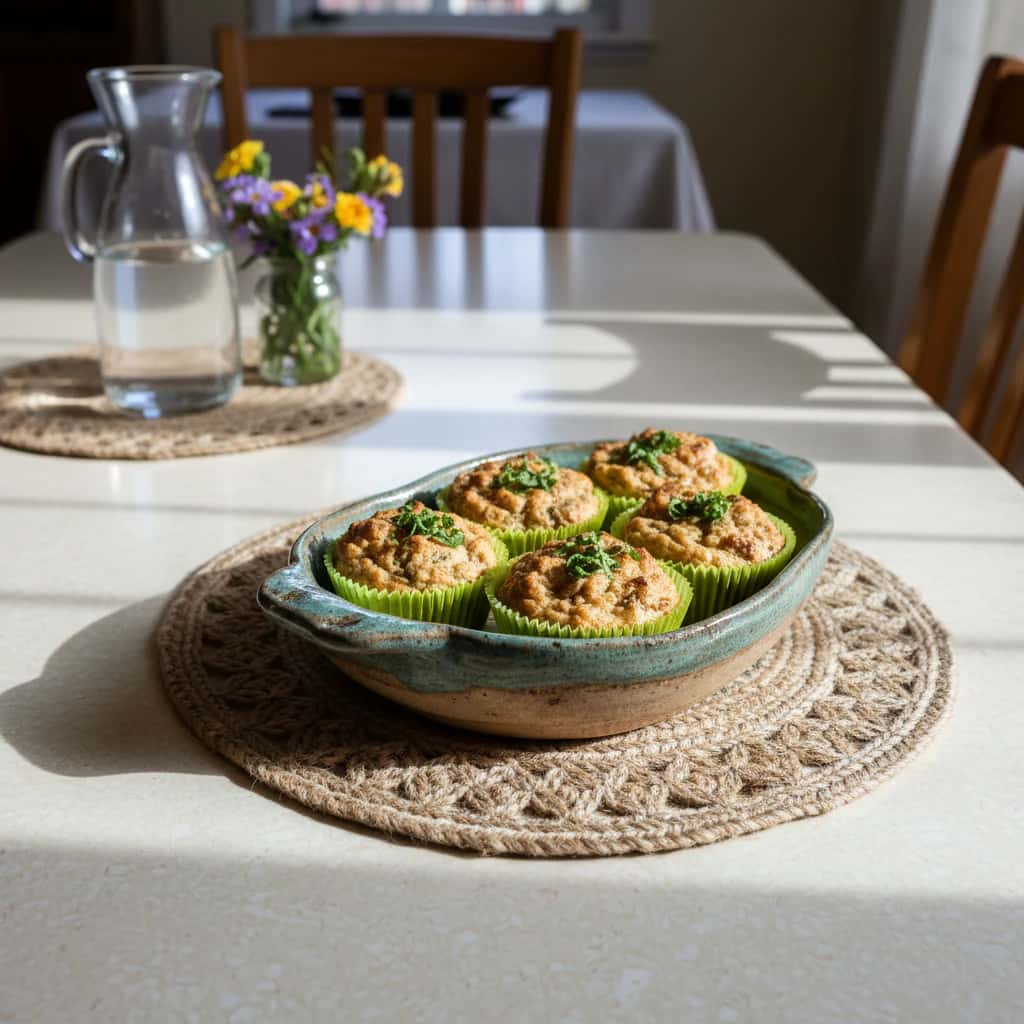 Bolo Salgado de Cogumelos: 100% Vegetal