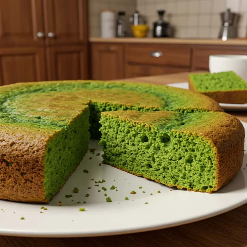 Bolo Verde Super Saudável