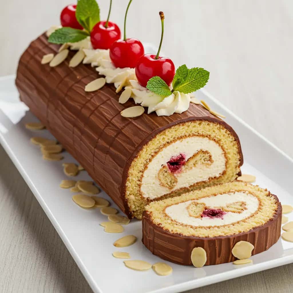 Bûche de Noël: Técnica Perfeita