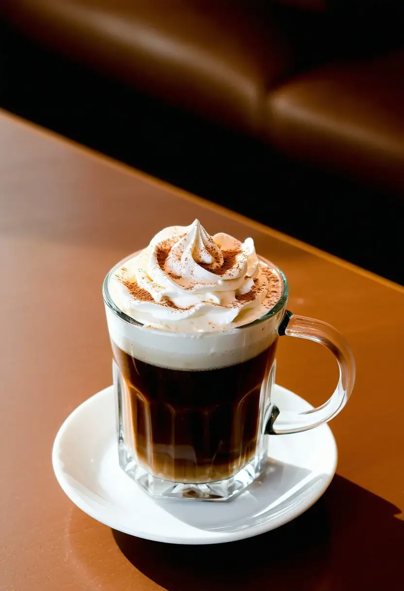 Café com Chantilly Delicioso