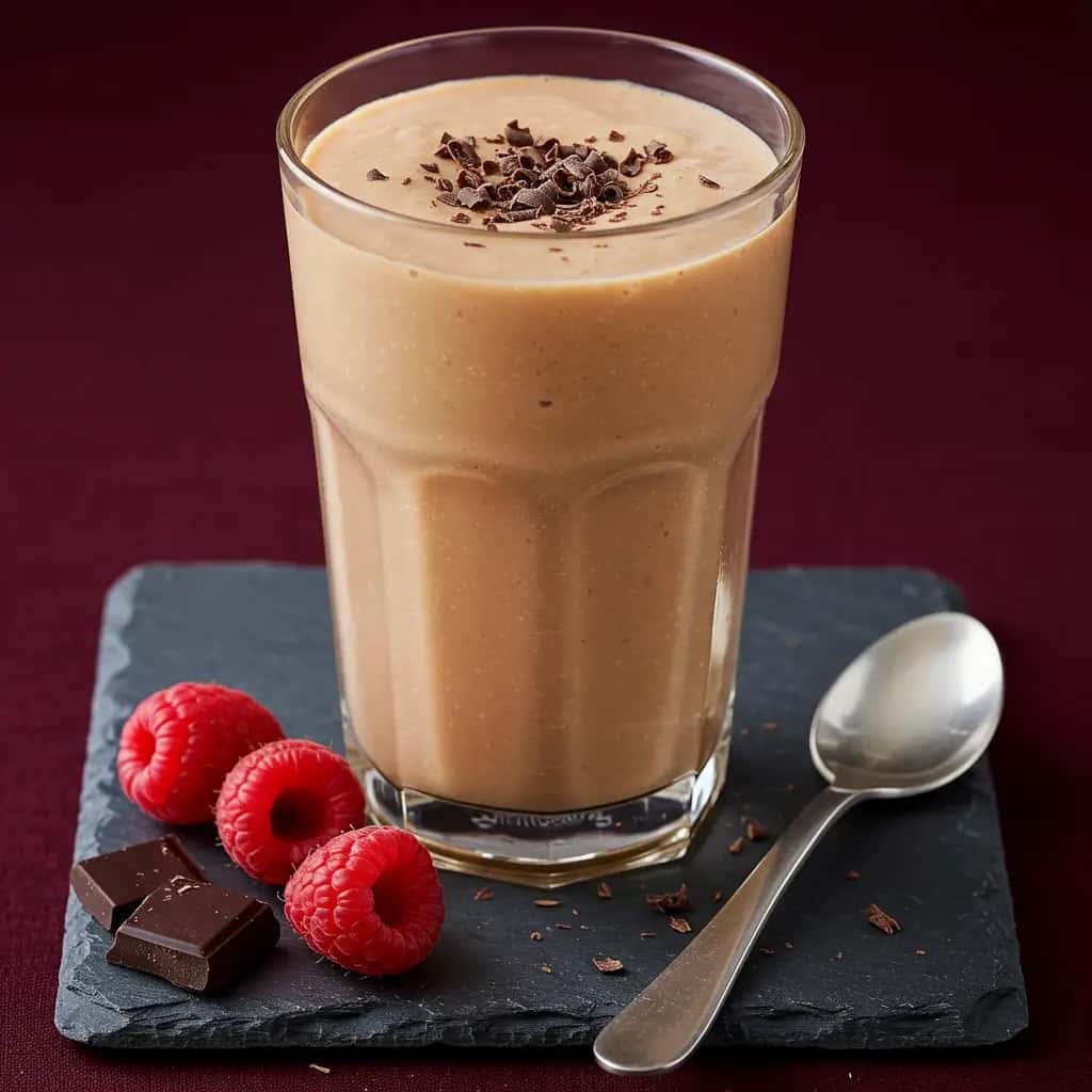 Café Gelado com Framboesa e Chocolate: Delicioso!