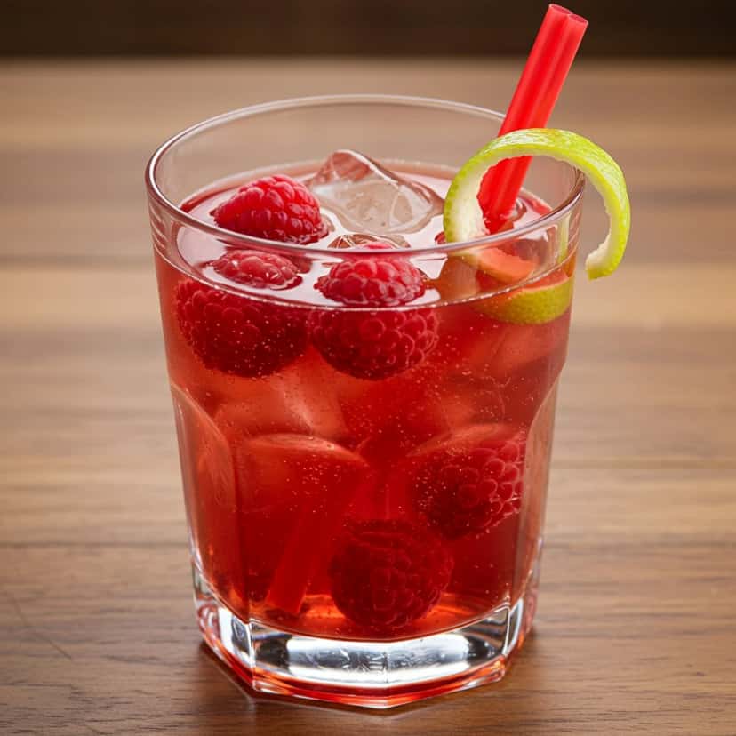 Caipirinha de Framboesa: Super Prática!