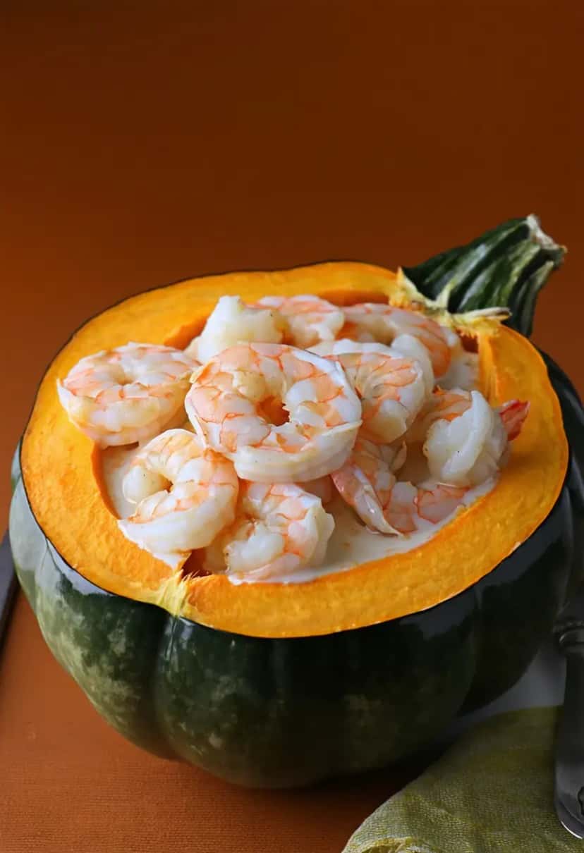 Camarão de Abóbora 100% Vegetal