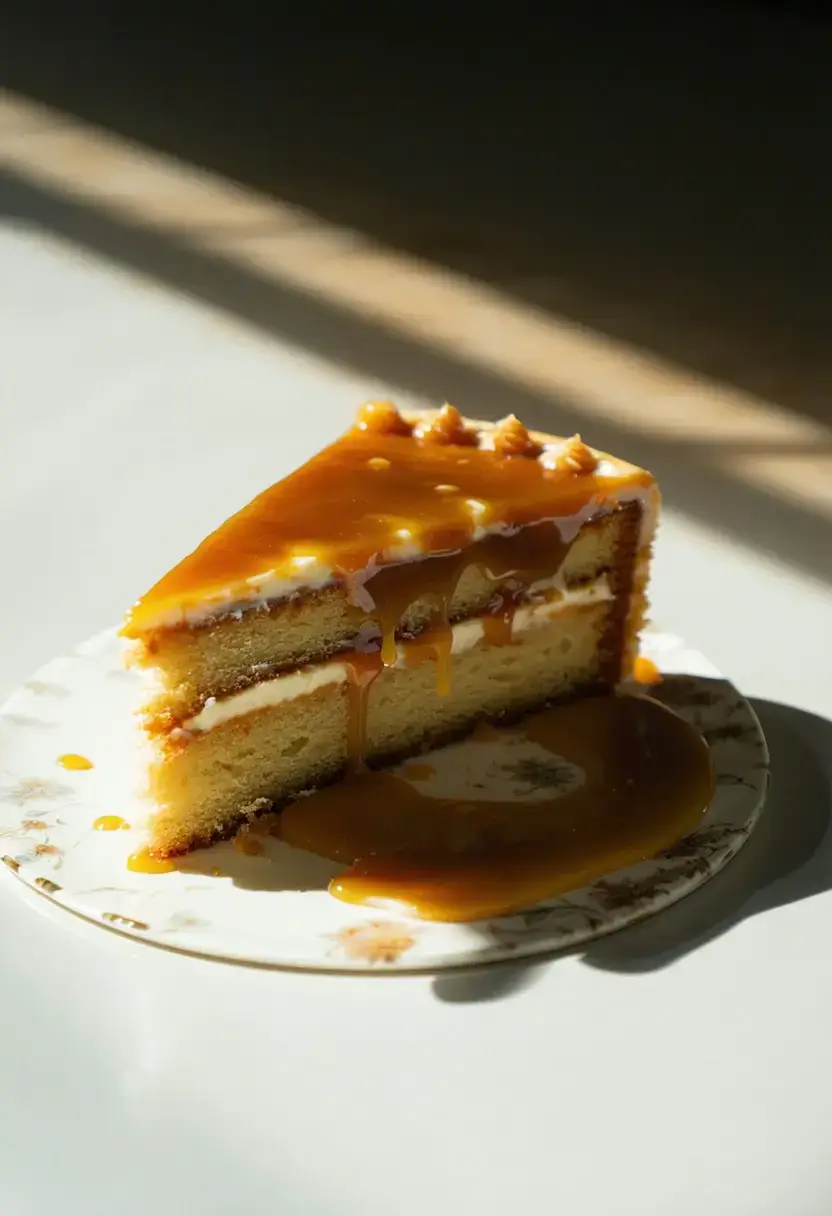 Bolo de Caramelo Caseiro