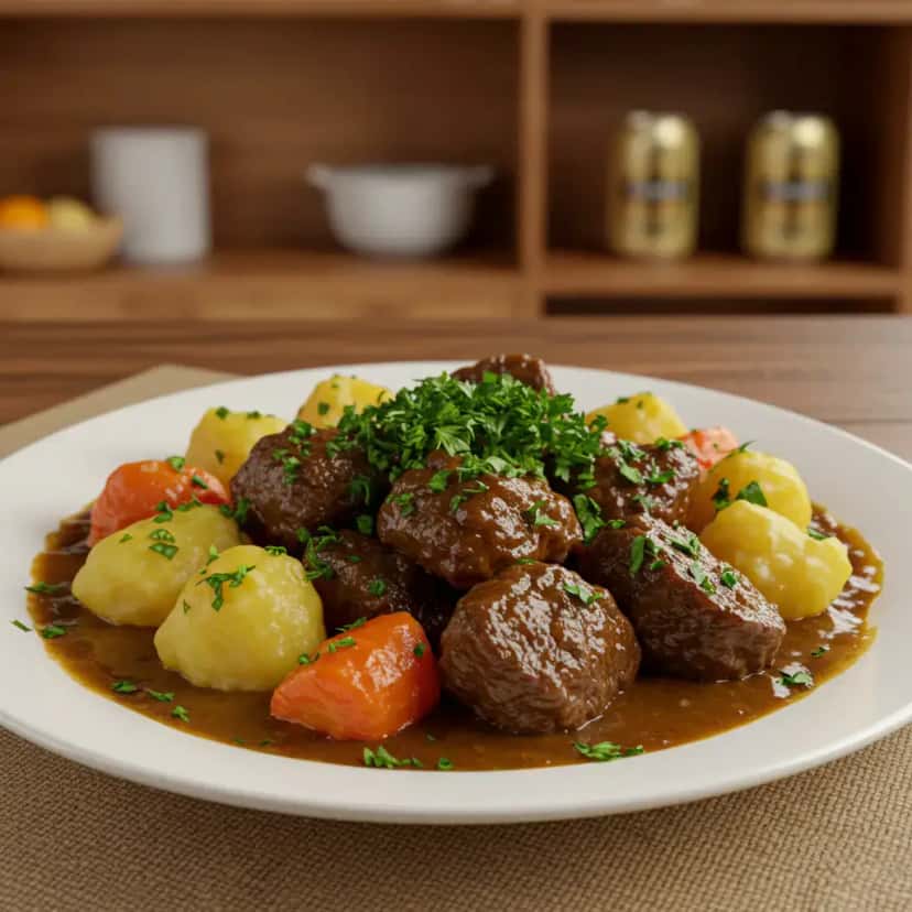 Carne ao Molho de Cerveja: Econômico e Delicioso
