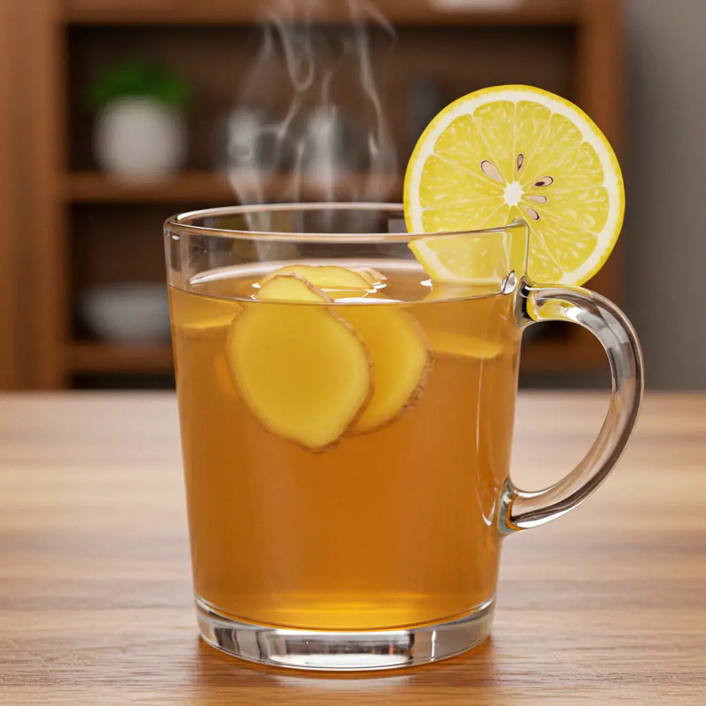 Chá de Gengibre Delicioso