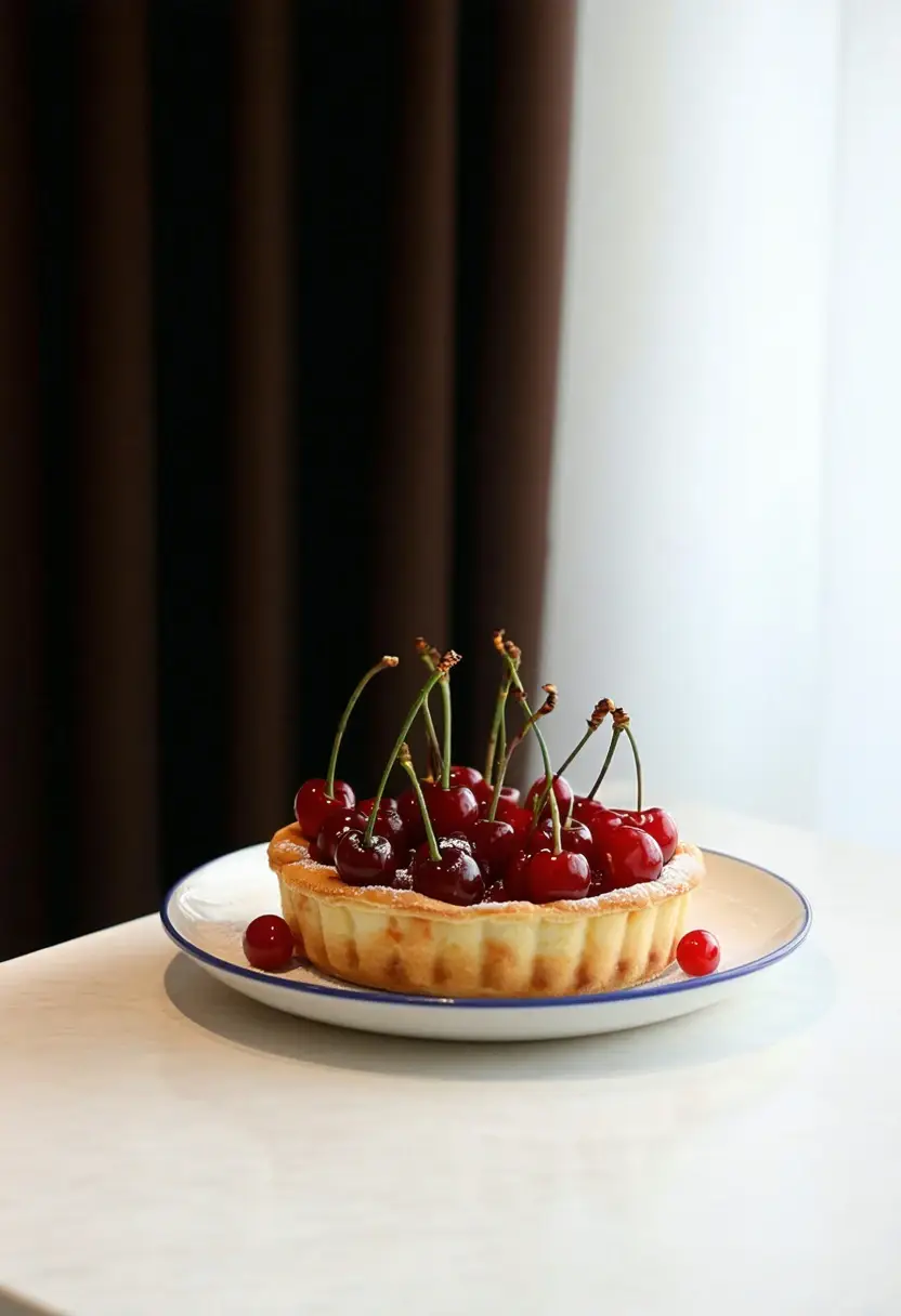 Clafoutis de Cereja Delicioso