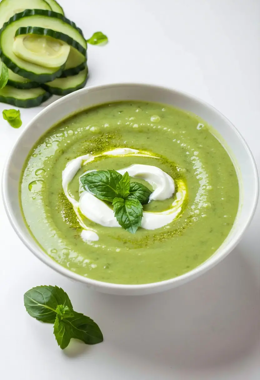 Sopa Fria de Abacate: Sabor Caseiro