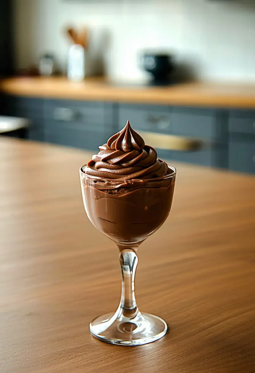 Mousse de Chocolate Delicioso
