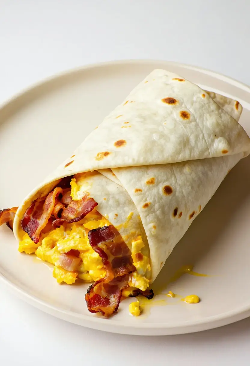 Burrito de Café da Manhã Super Saudável