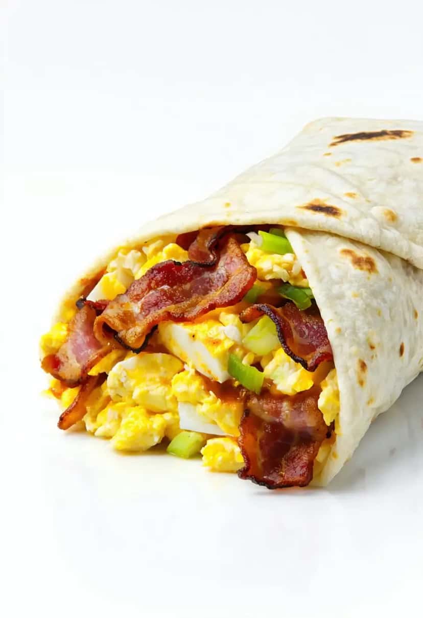 Burrito de Café da Manhã: Nutritivo e Delicioso