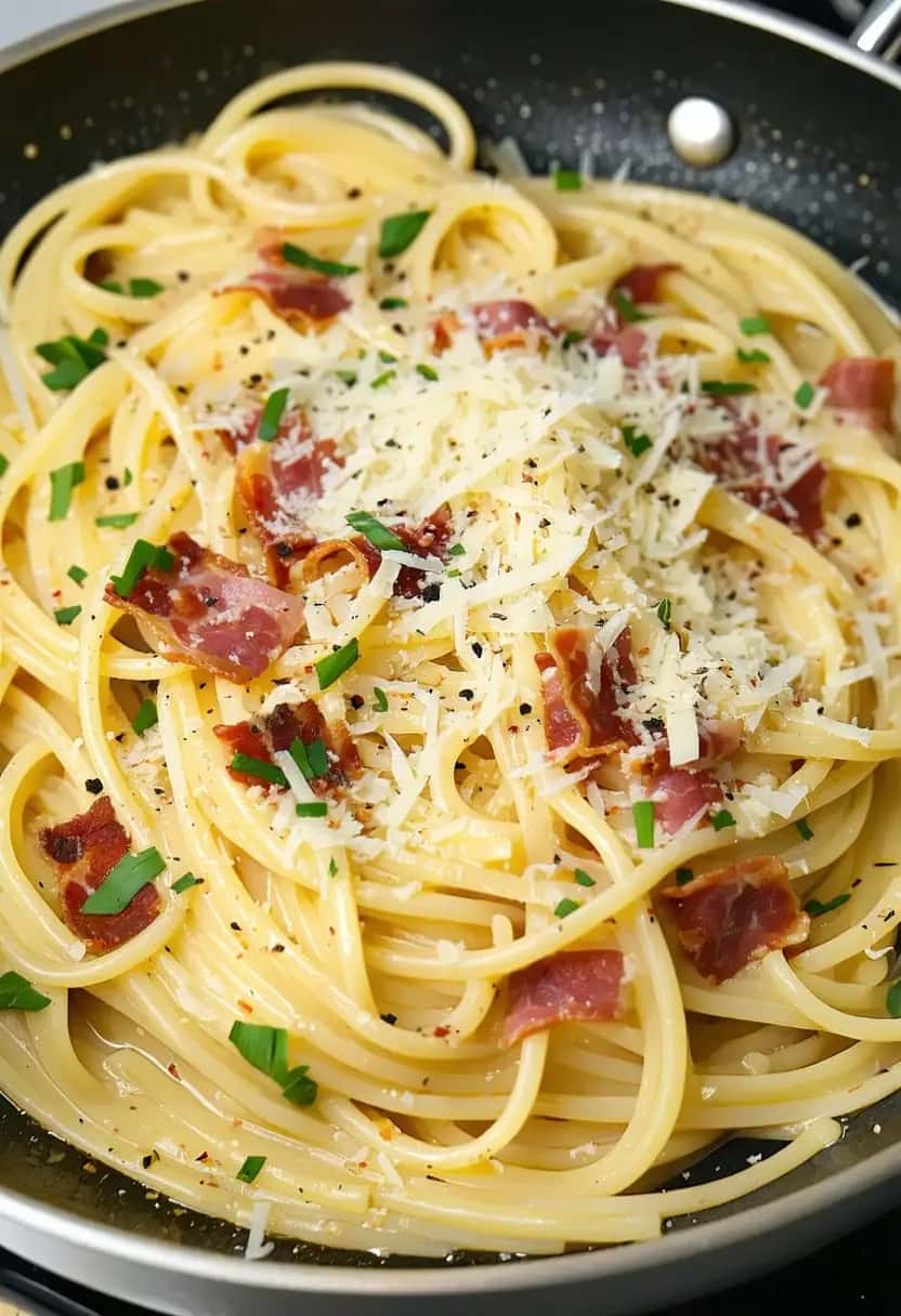 Carbonara Vegana: 100% Vegetal
