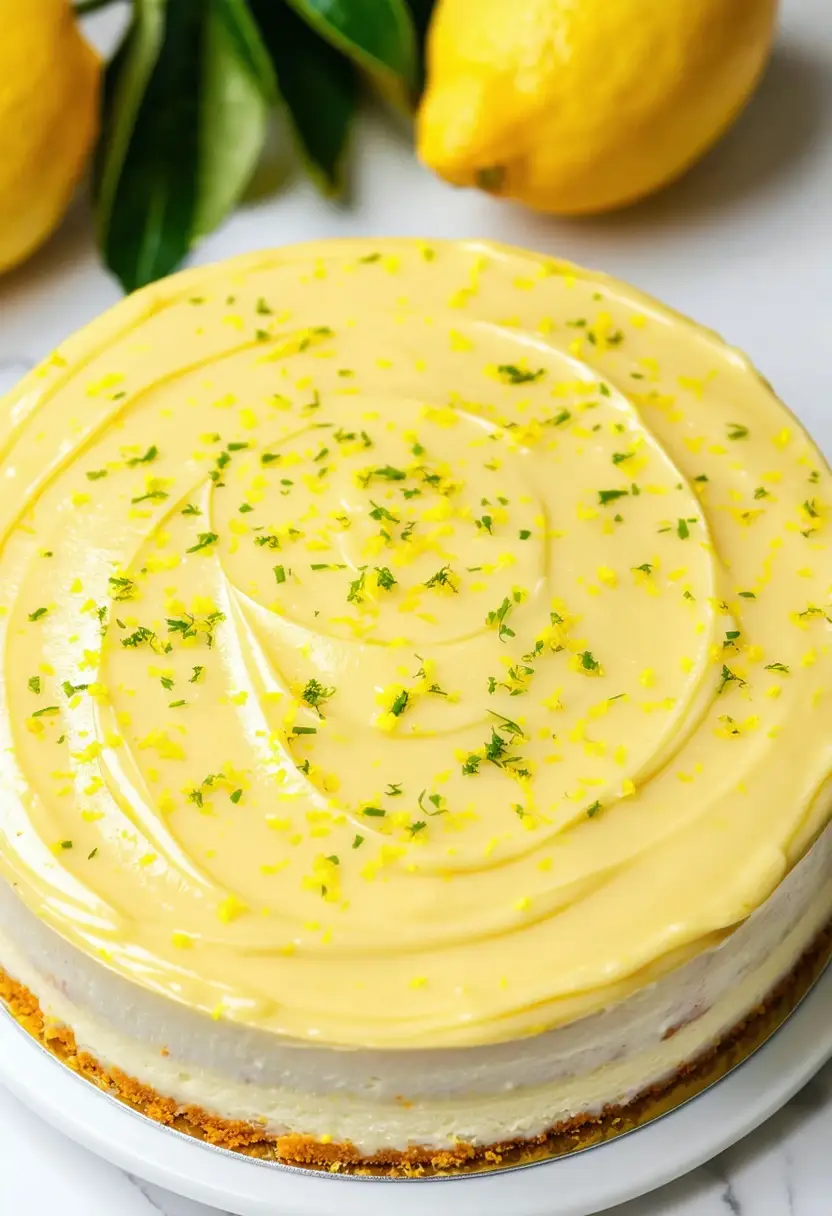 Cobertura de Limão Deliciosa