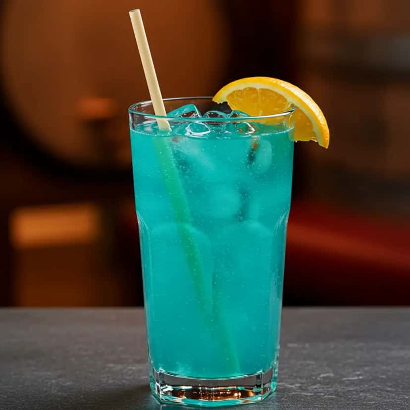 Mai Tai Azul: Técnica Perfeita