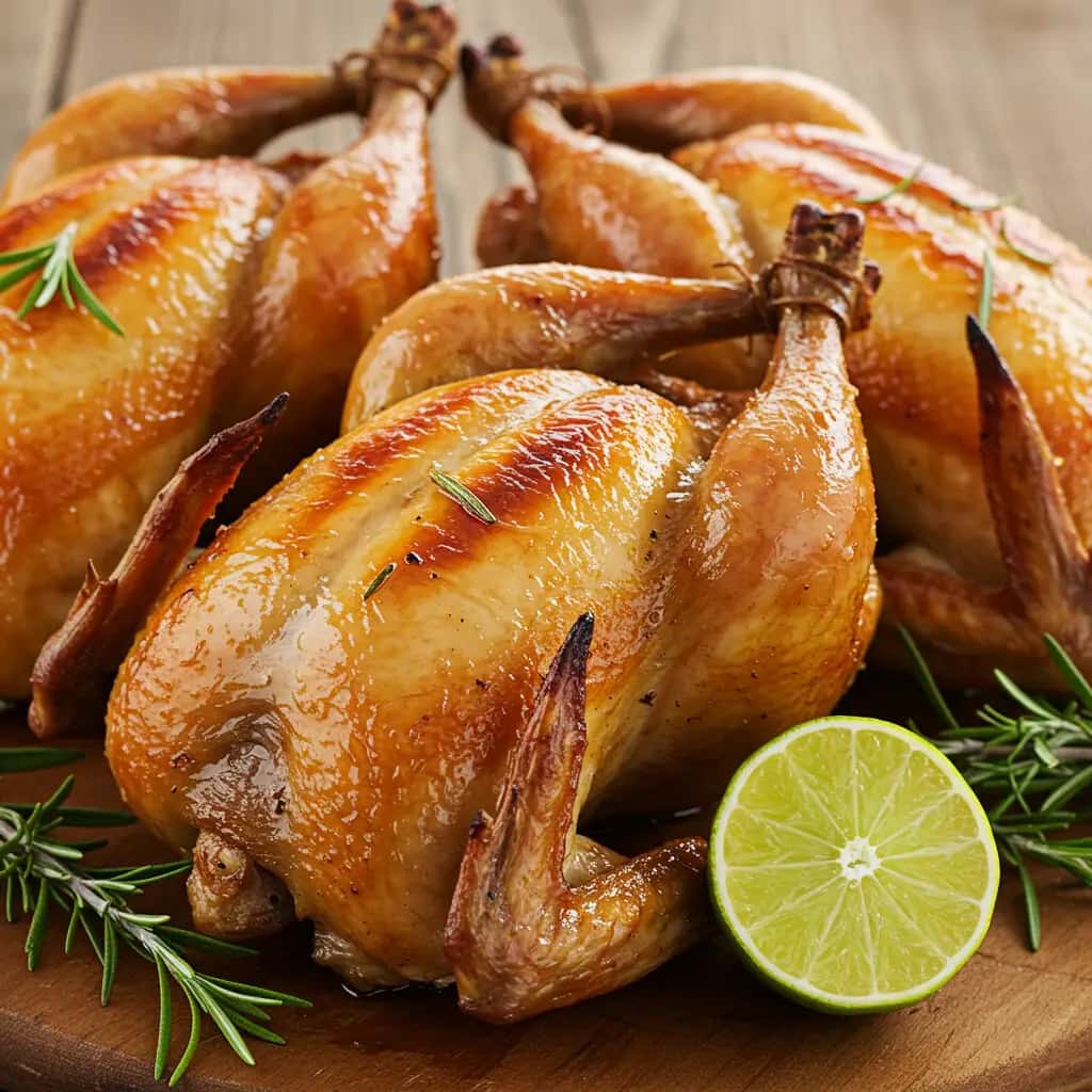 Codornas Recheadas Deliciosas