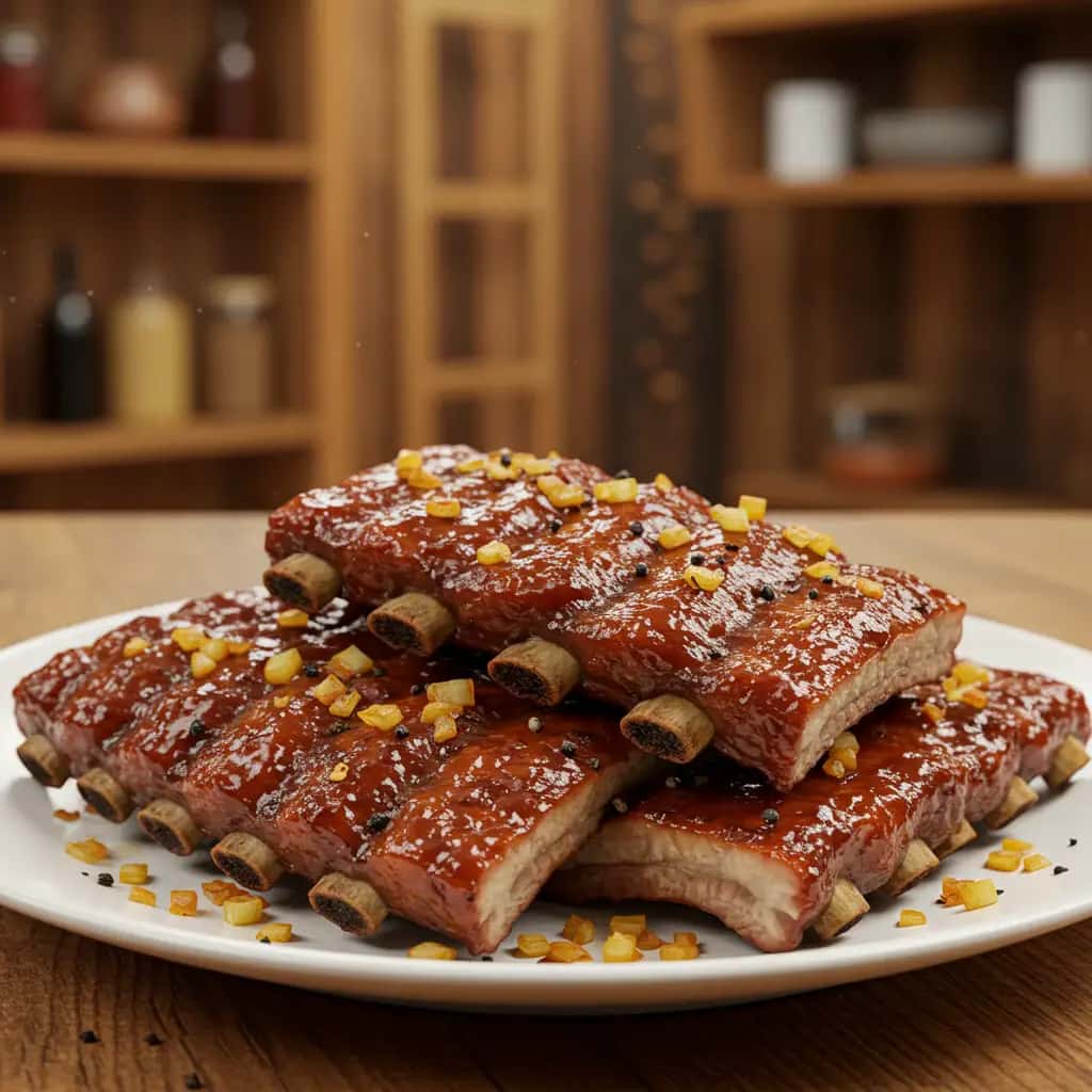 Costelinha Barbecue Super Saudável