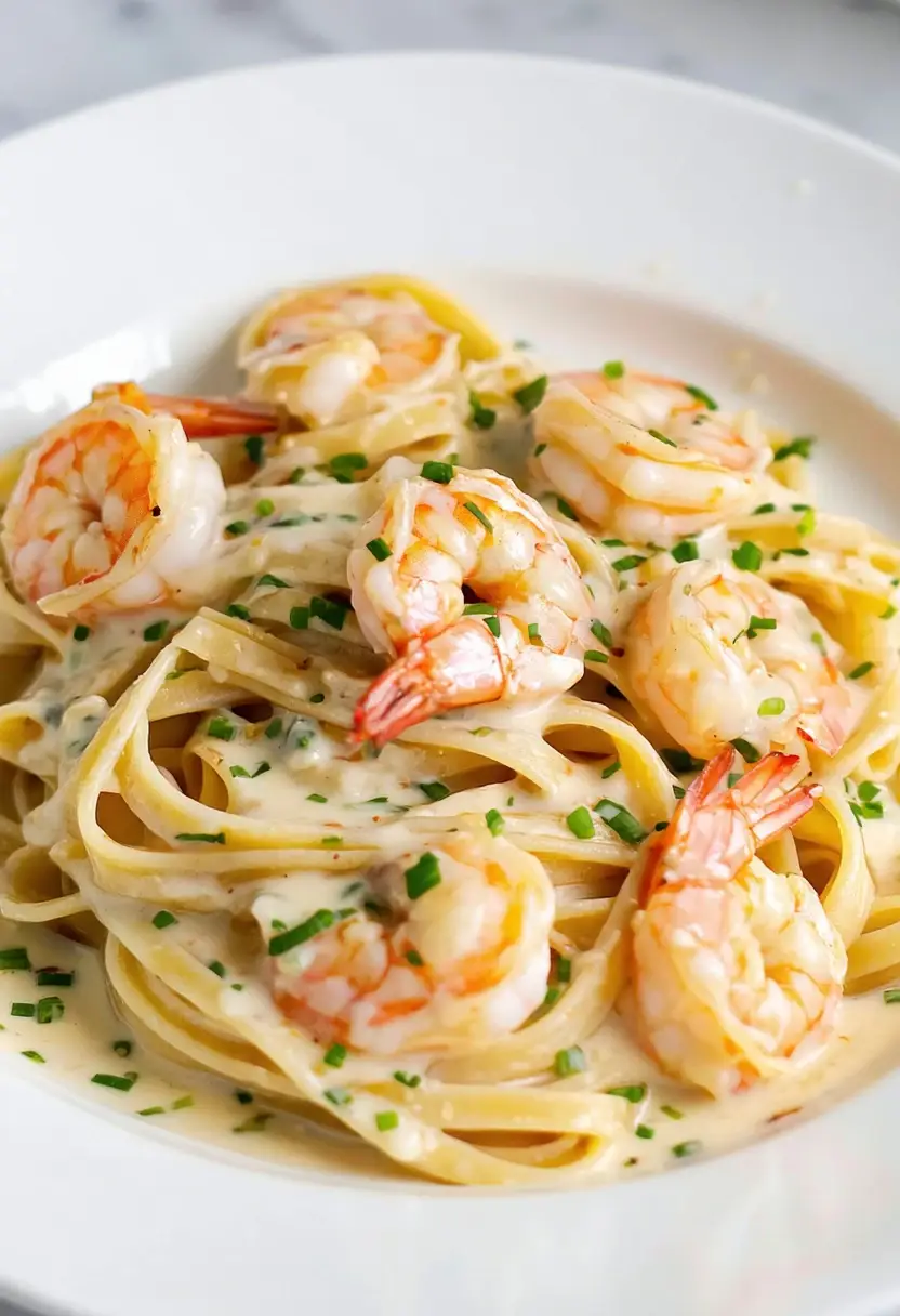 Creme de Camarão com Alho Delicado