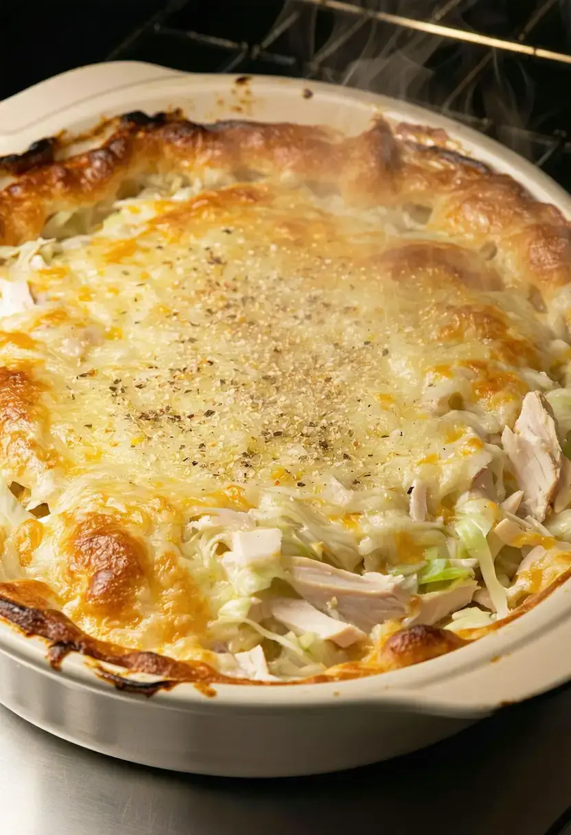 Creme de Repolho e Frango Delicioso