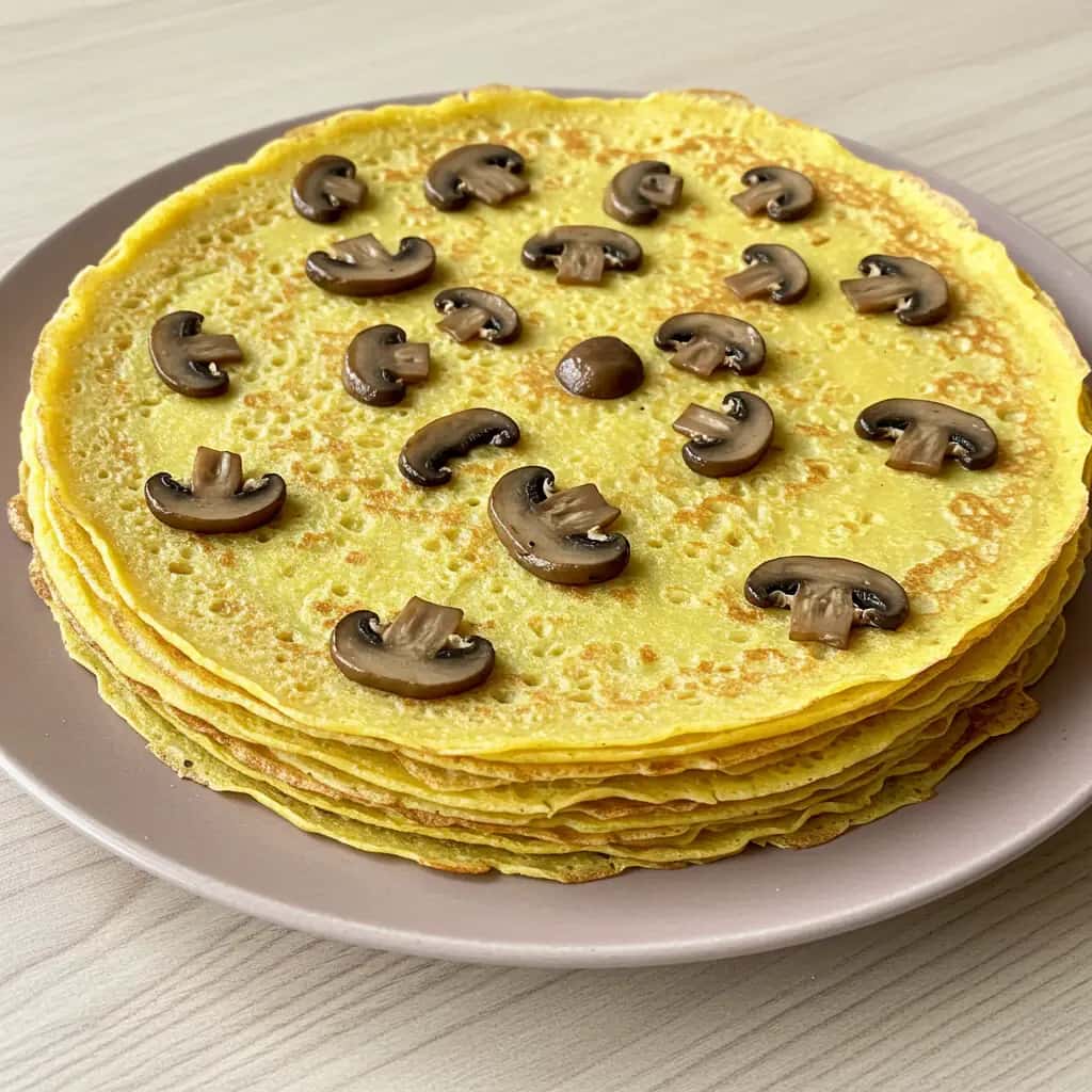 Crepioca com Shimeji: Prática e Deliciosa