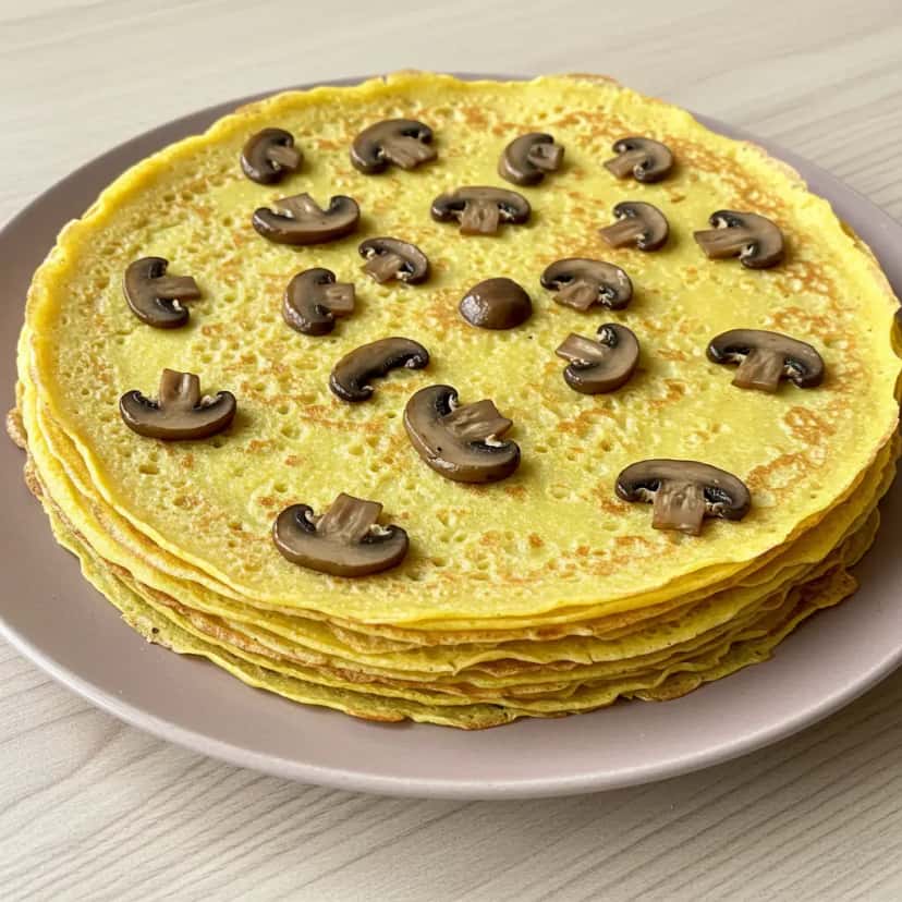 Crepioca com Shimeji: Prática e Deliciosa