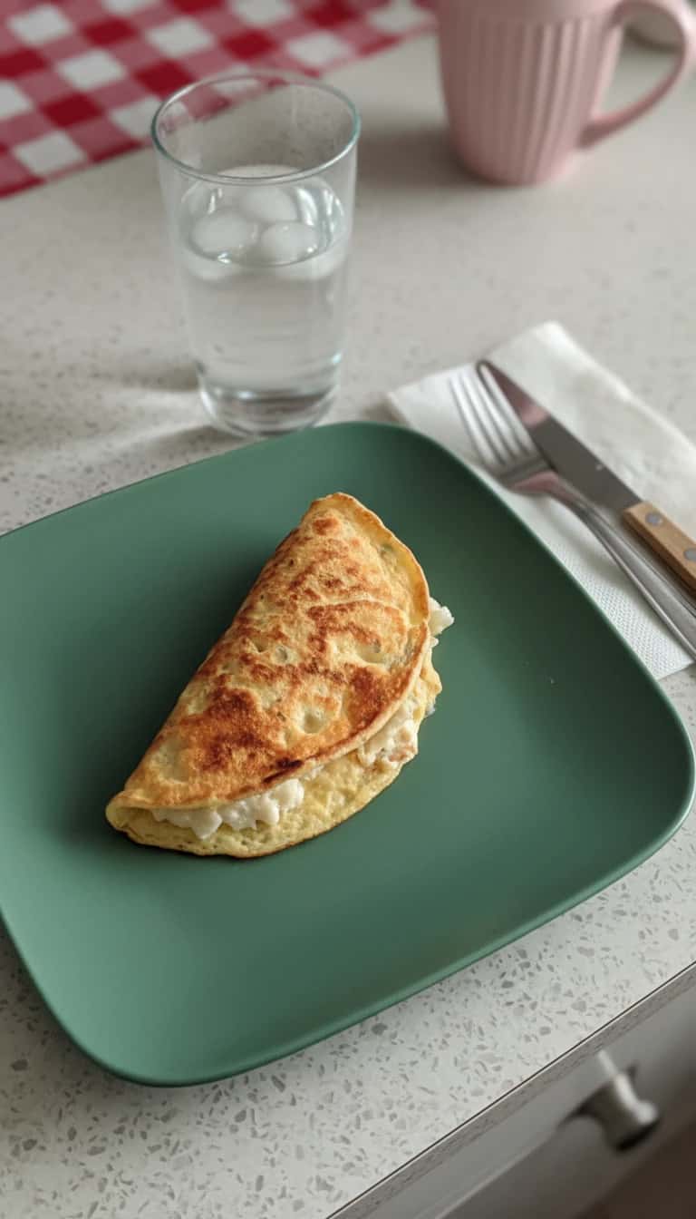 Crepioca de Aveia com Mussarela: Super Energia!