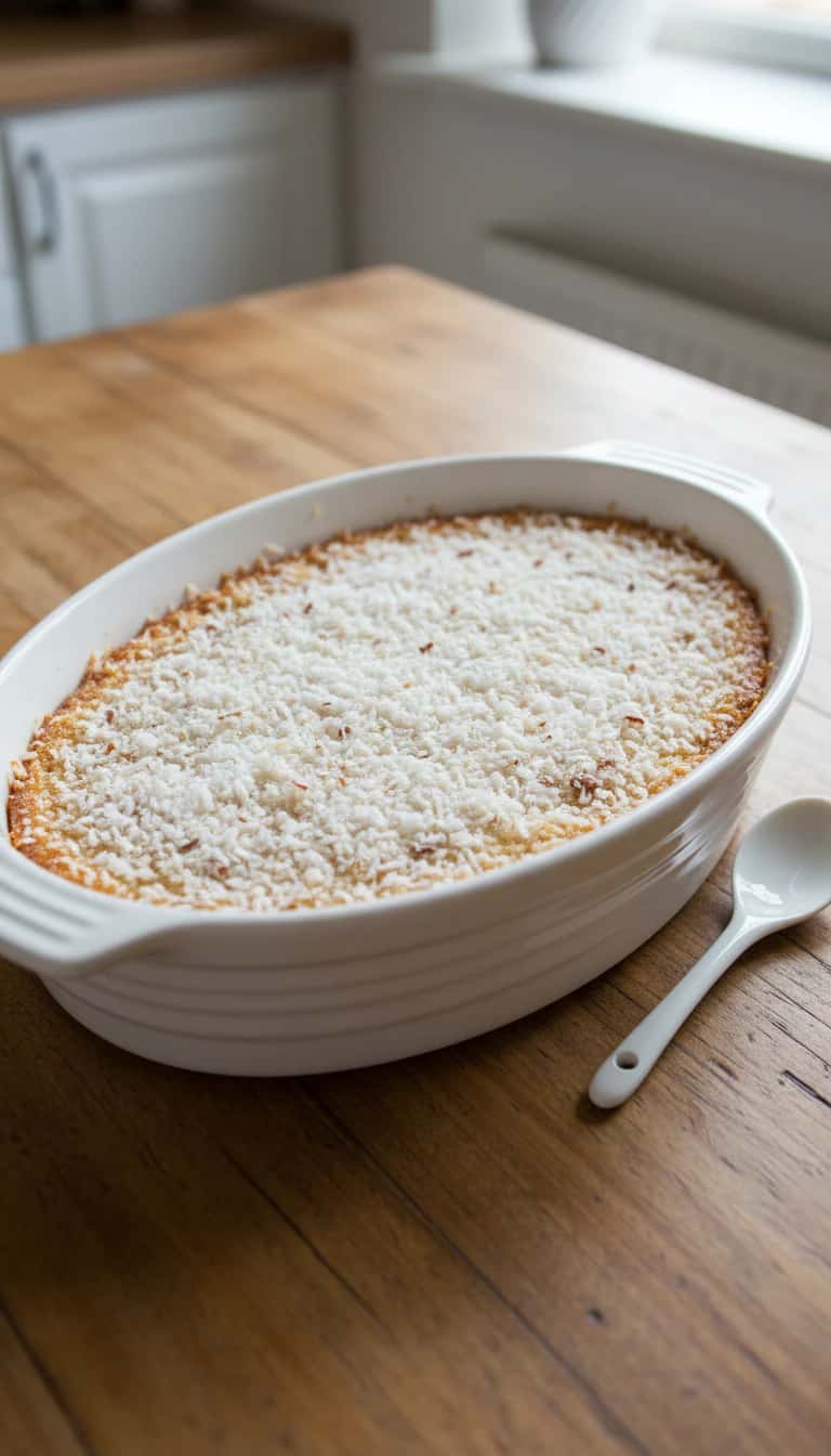 Cuscuz Cremoso de Coco Delicioso