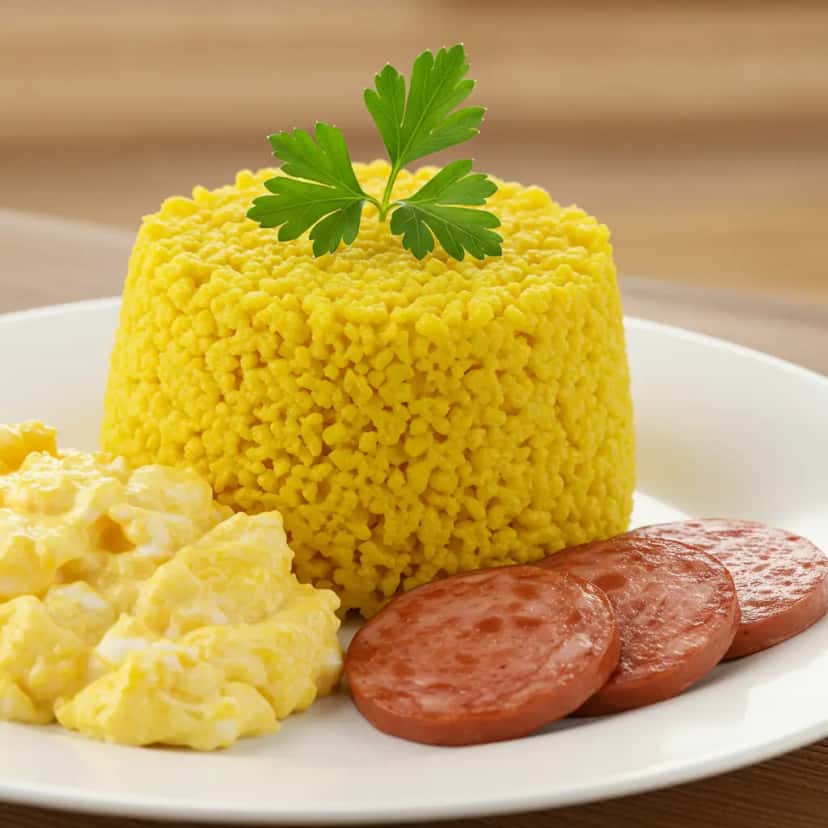 Cuscuz Cremoso: Super Prático!