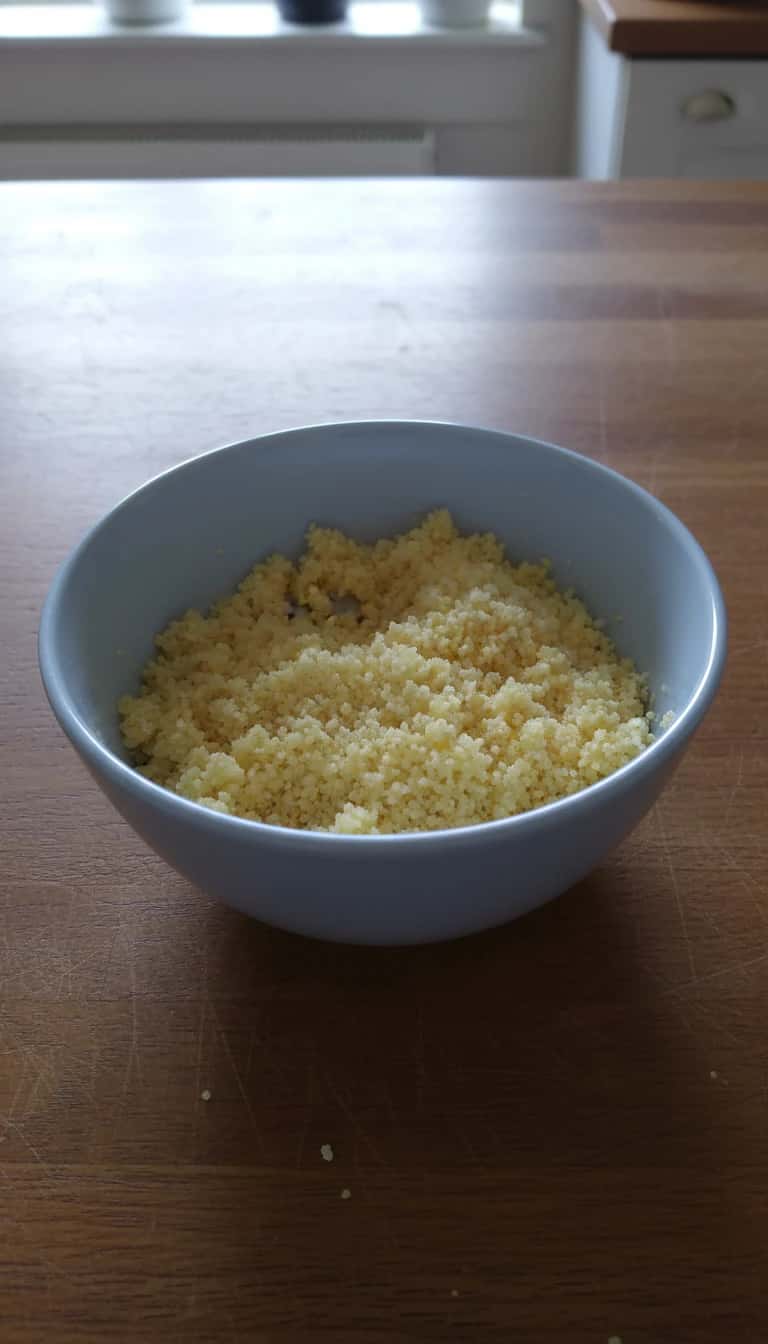 Cuscuz de Milho Cremoso 100% Vegetal