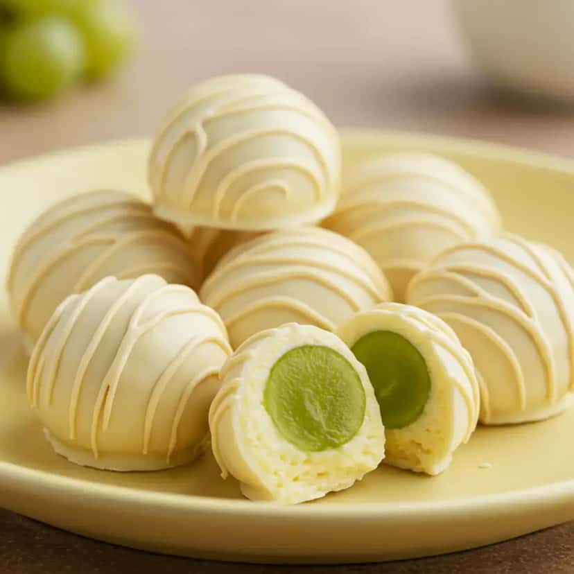 Espetos de Uva com Chocolate: Super Prático!