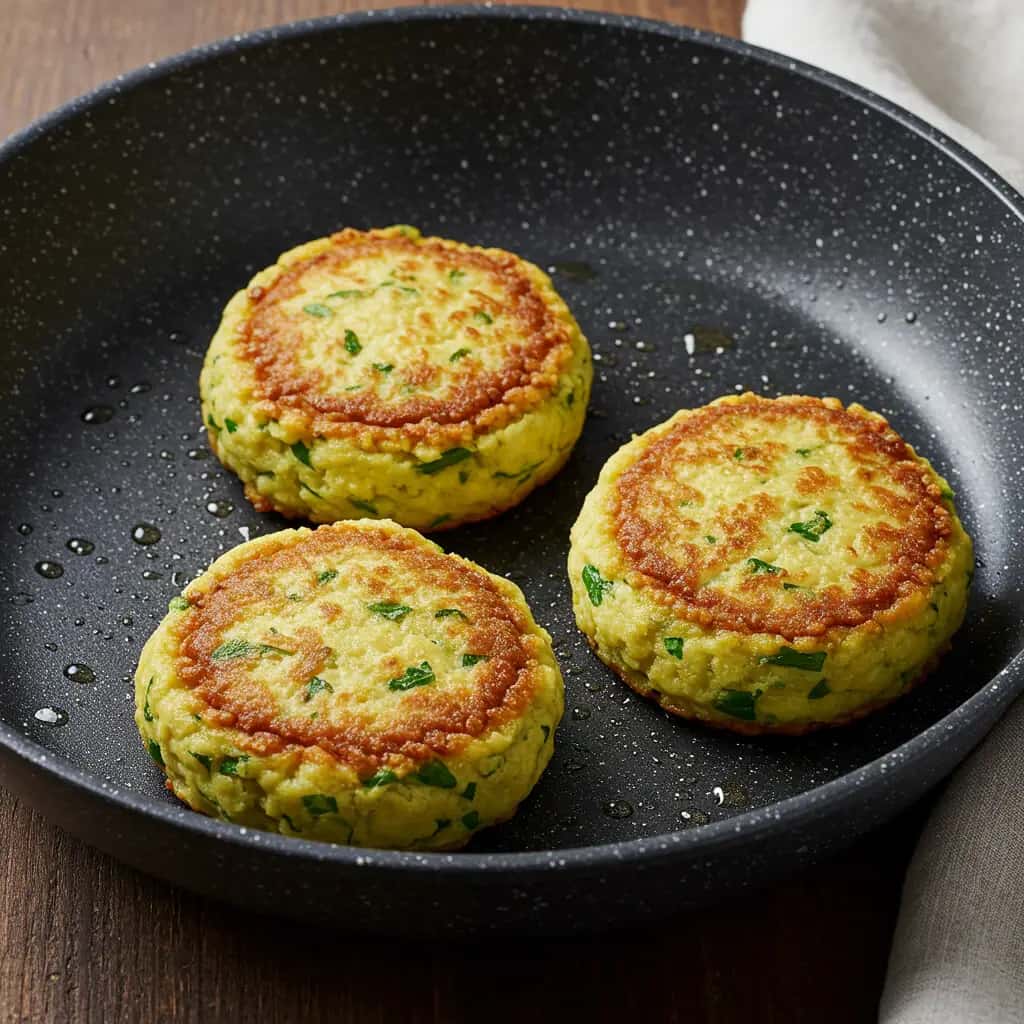 Hambúrgueres de Grão-de-Bico Econômicos