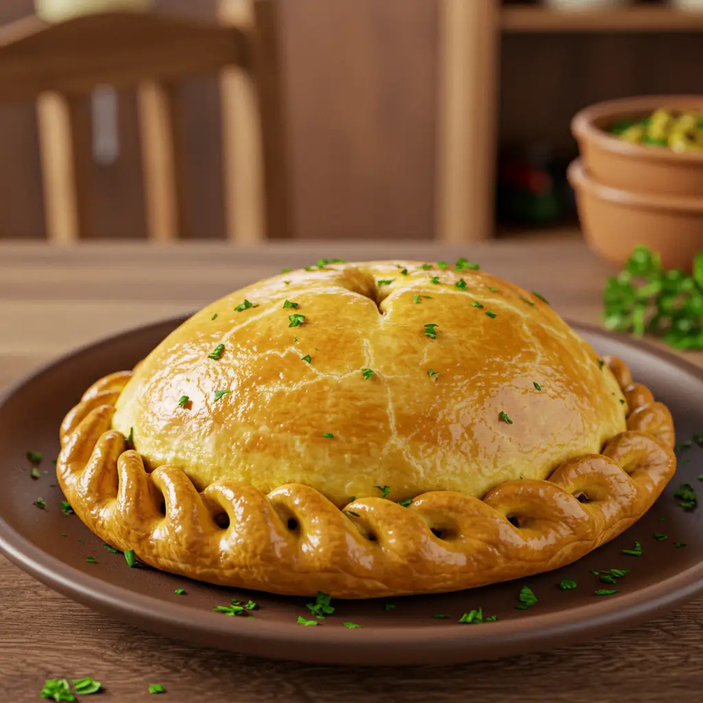 Empadão de Frango Caseiro