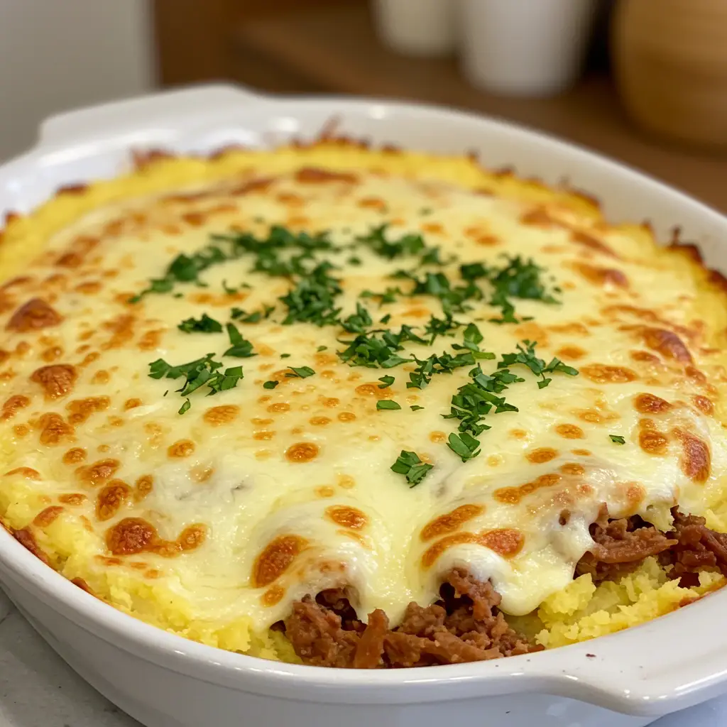 Escondidinho de Batata Cremoso