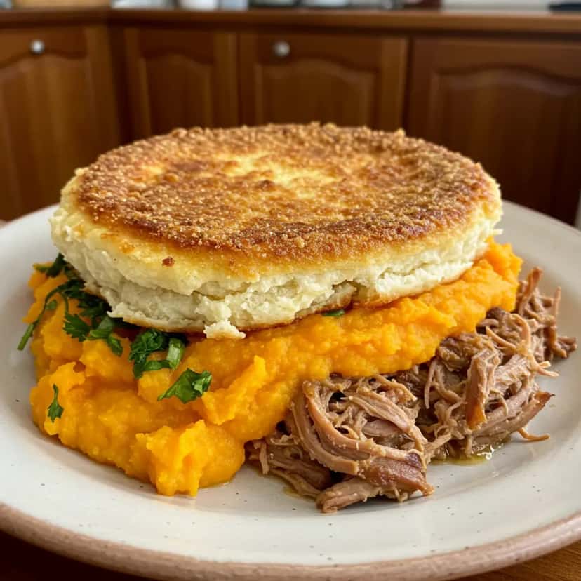 Escondidinho de Pernil Crocante!