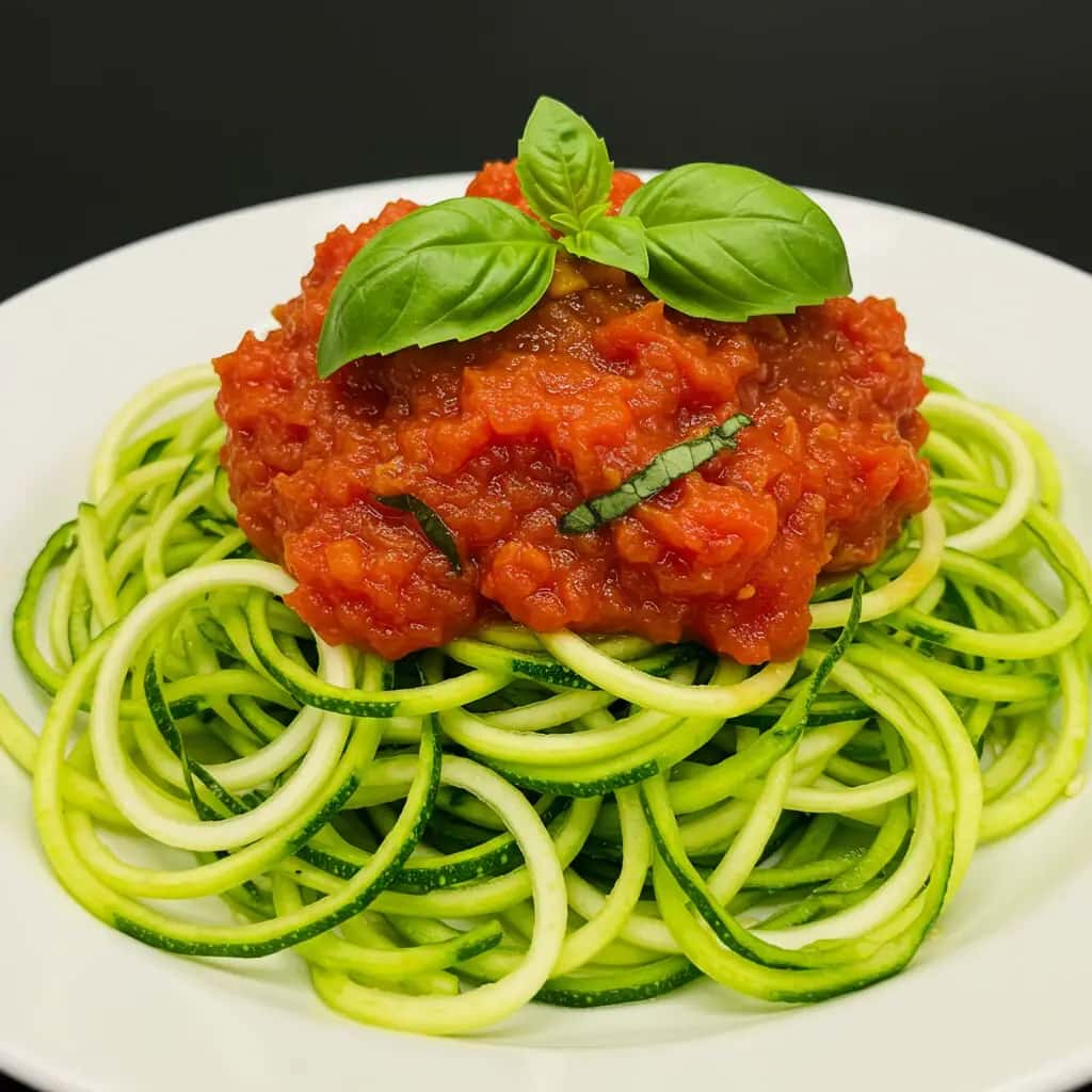Espaguete de Abobrinha Super Saudável