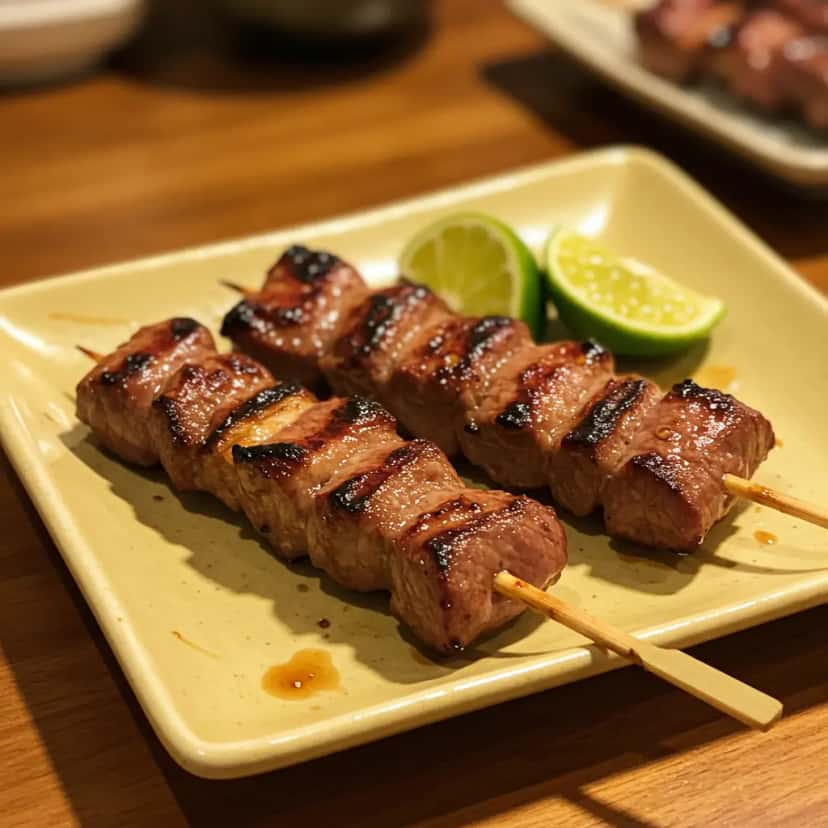 Espetinhos de Frango Caseiros