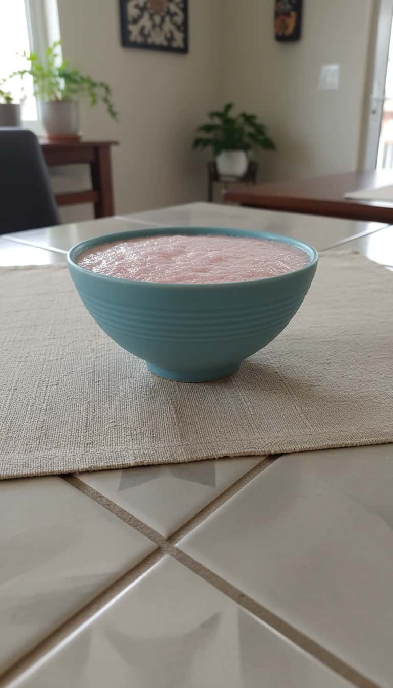 Espuma de Morango Deliciosa