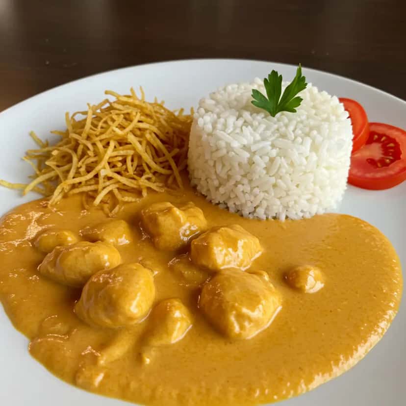 Estrogonofe de Camarão Delicioso