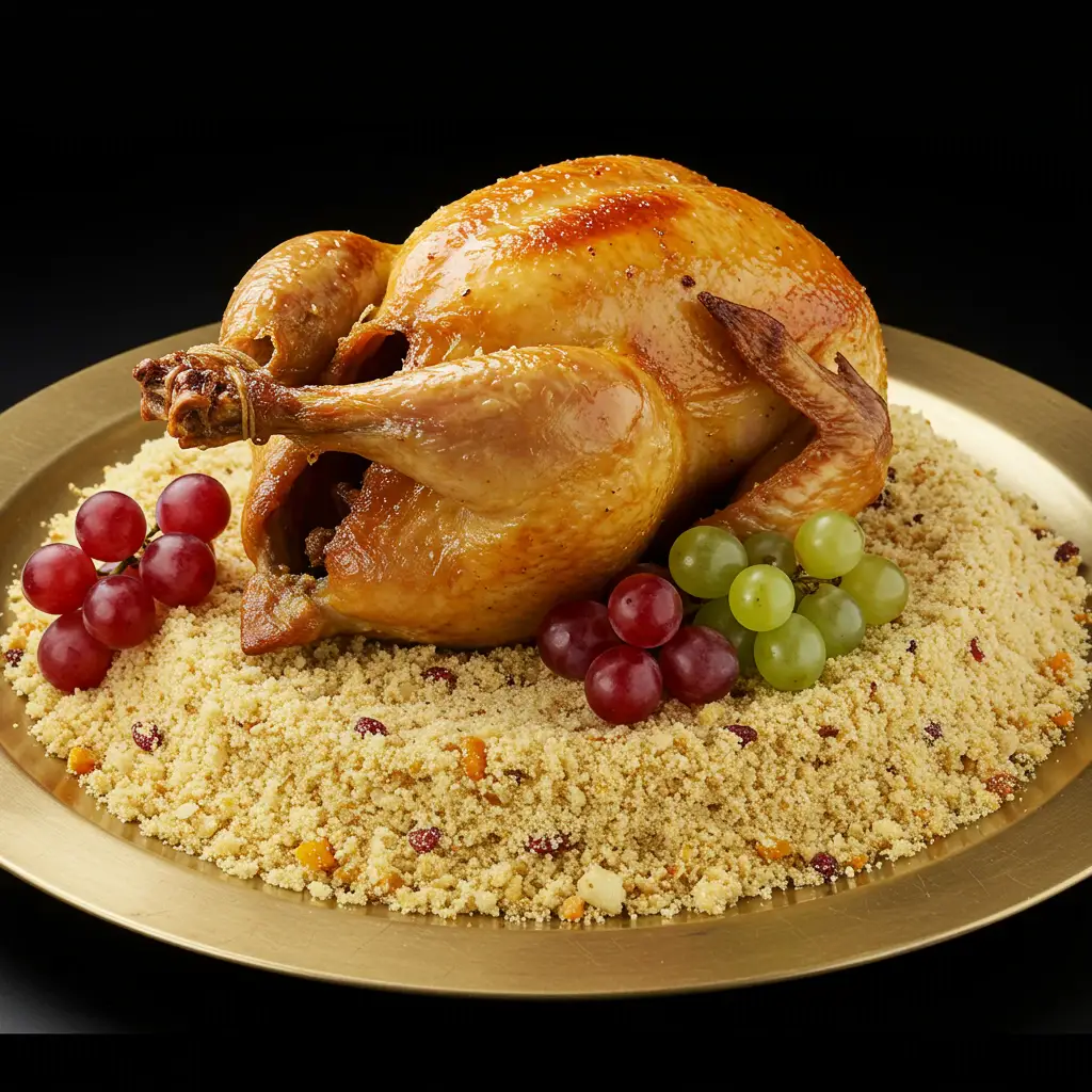Farofa Deliciosa com Calabresa e Bacon para Frango ou Chester