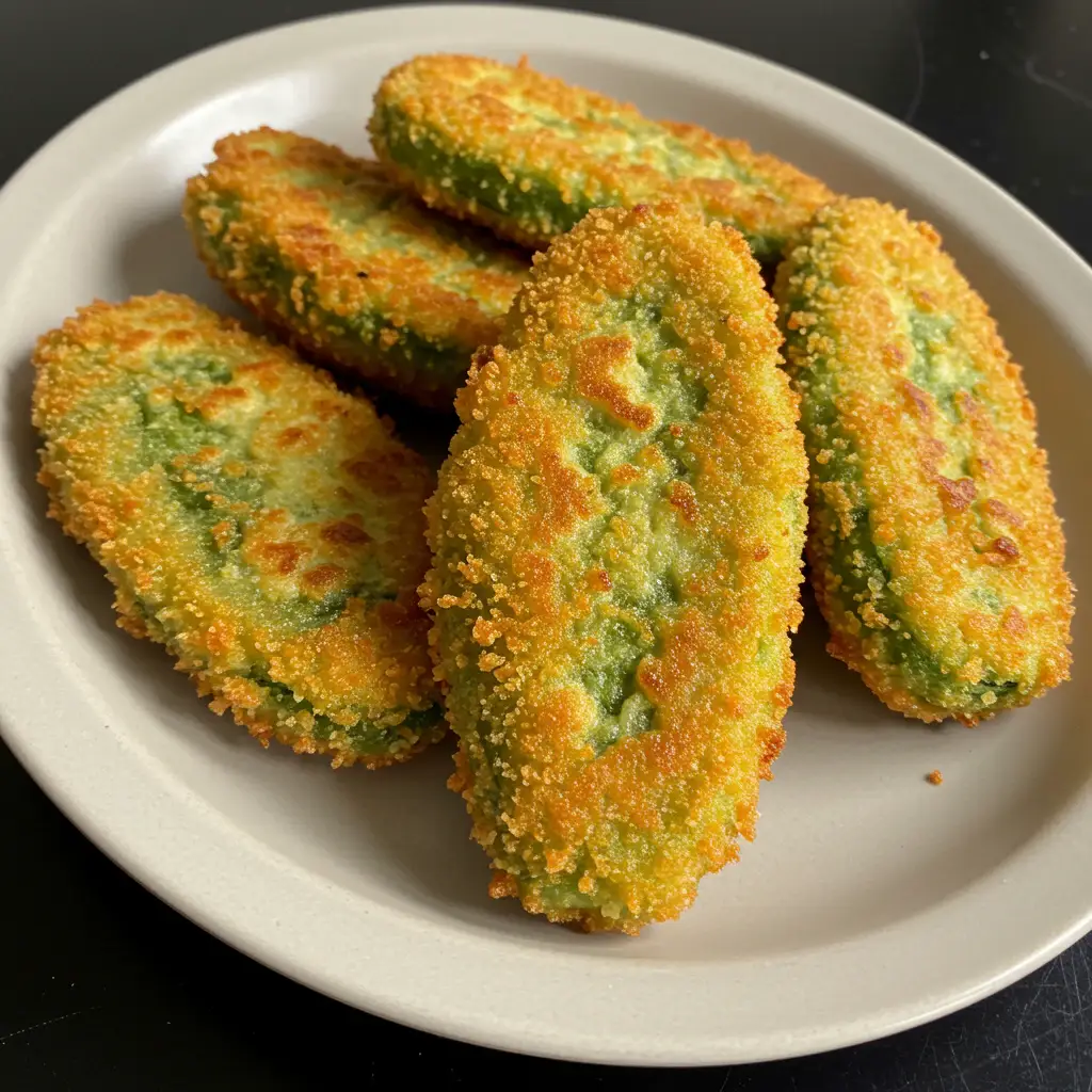Feixes de Vagem à Milanesa