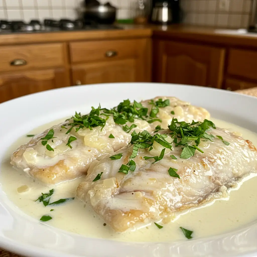 Filé de Tilápia ao Leite de Coco Delicioso