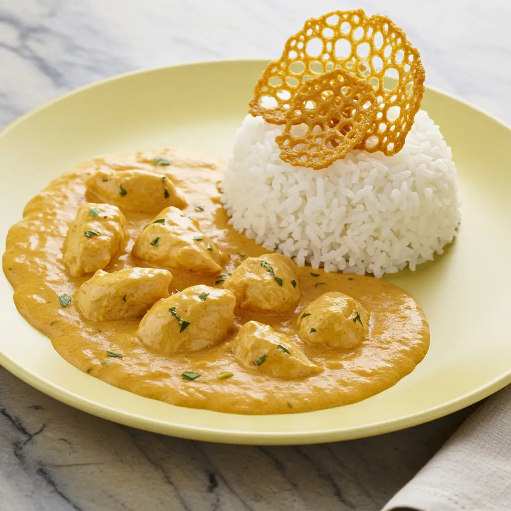 Frango Cremoso com Abóbora Cabocha e Requeijão