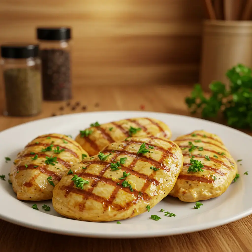 Frango Grelhado com Limão: Sabor Caseiro