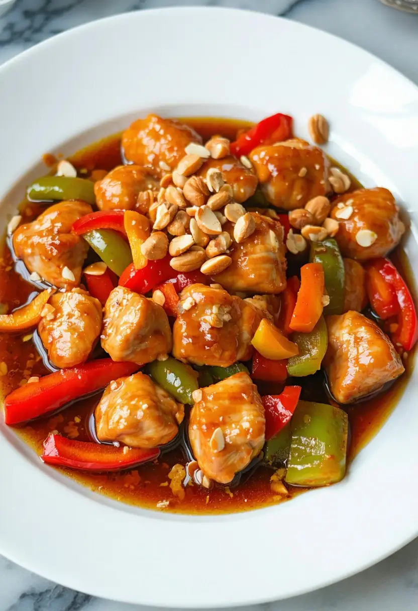 Frango Xadrez Delicioso