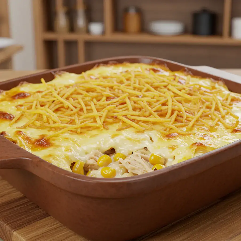 Fricassê de Frango Cremoso Caseiro