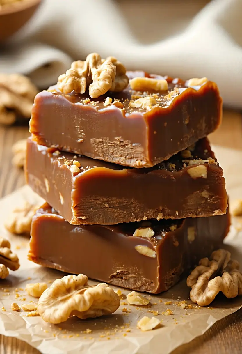 Fudge de Nozes Super Prático