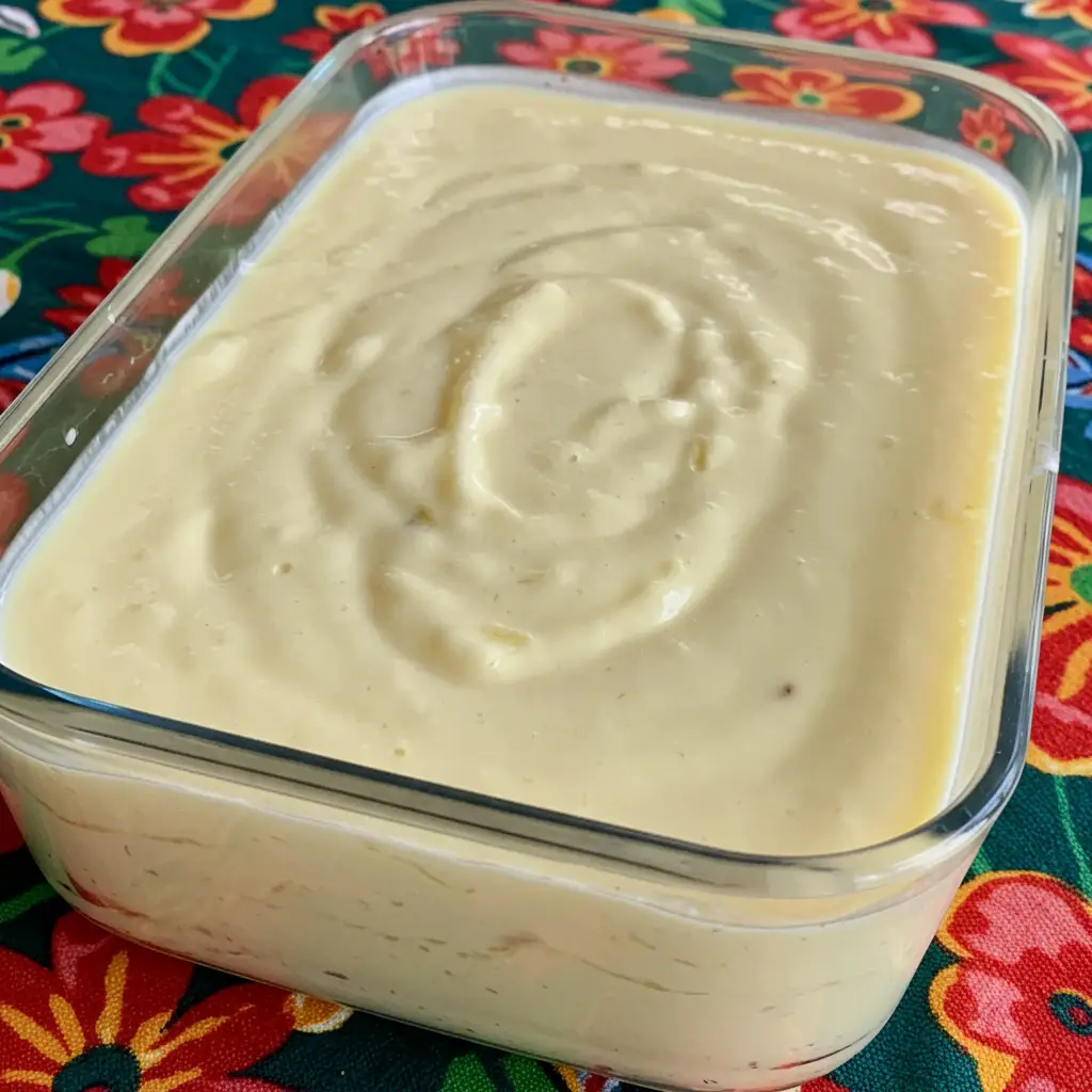 Gelado de Abacaxi Cremoso
