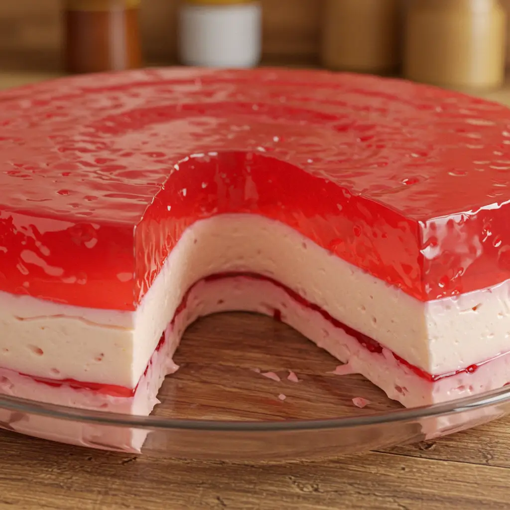 Gelatina Cremosa Rosa