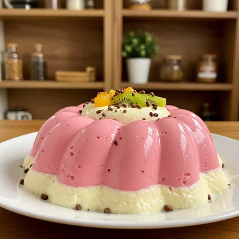 Gelatina Cremosa: Super Prática!