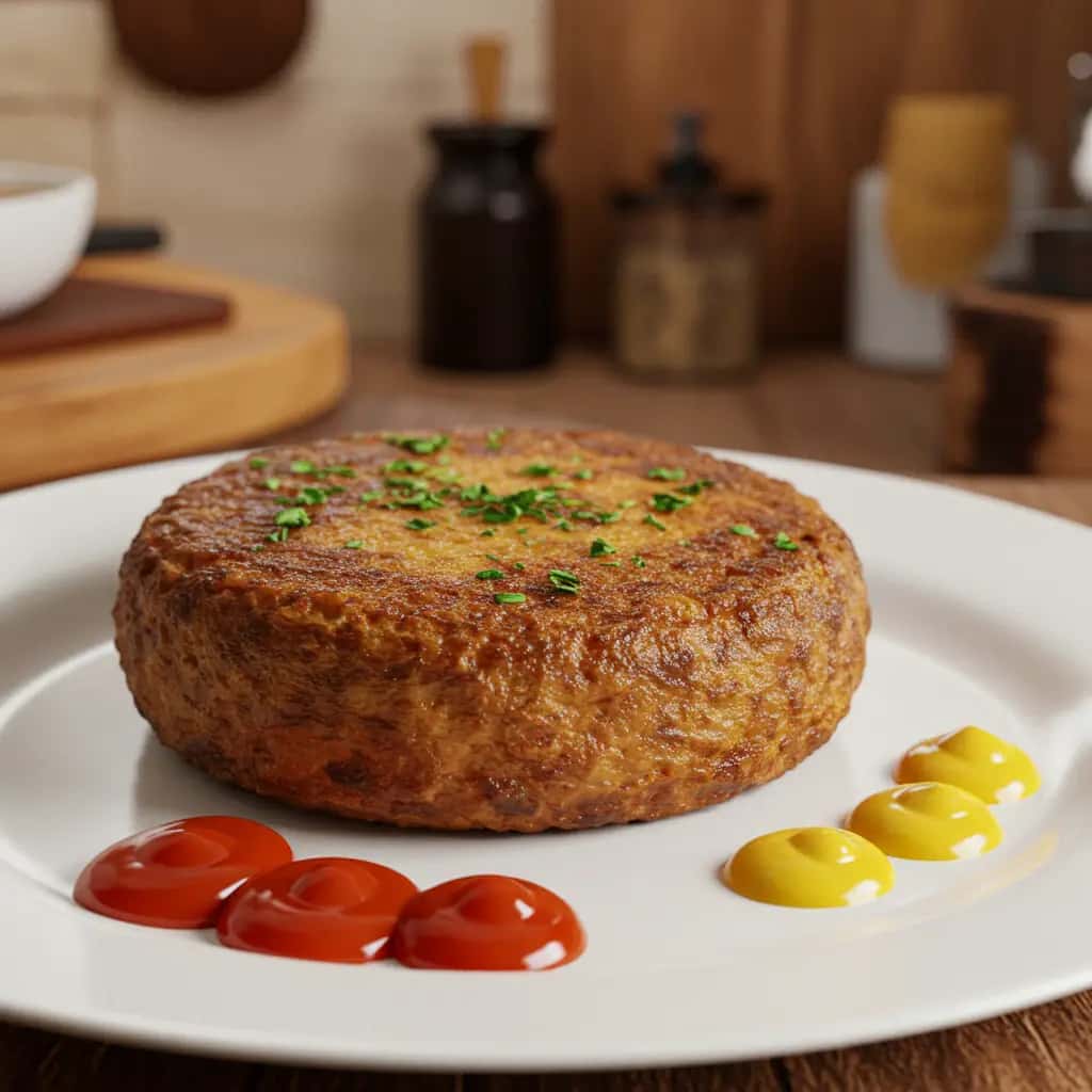 Hambúrguer Vegano Caseiro